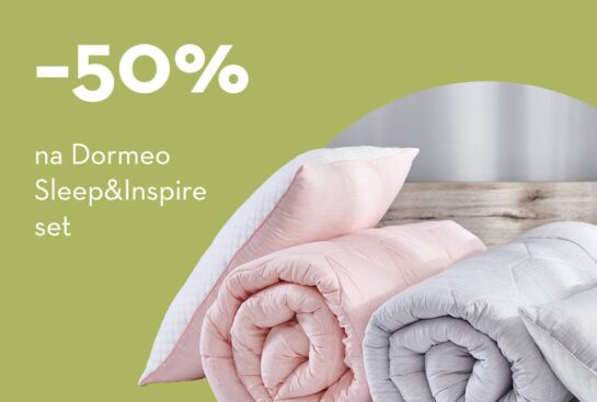 Top Shop -50% na Dormeo Sleep&Inspire set